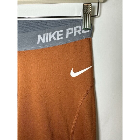 Nike University Of Texas Longhorns Dri-Fit Pull On Orange‎ Tights Women's SMALL - Picture 4 of 12